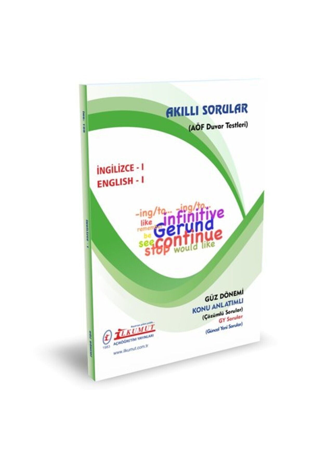 İlkumut Yayınları - İngilizce - I - (Konu Anlatımlı ve Çözümlü Sorular) kitap kapağı