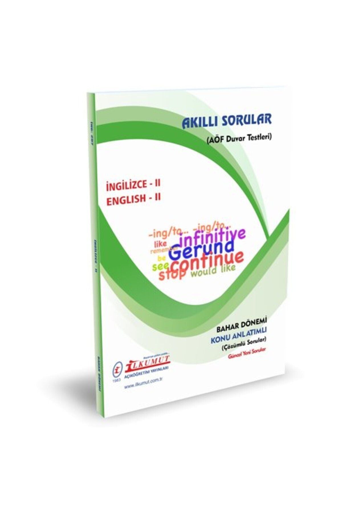 İlkumut Yayınları - İngilizce - II - (Konu Anlatımlı ve Çözümlü Sorular) kitap kapağı