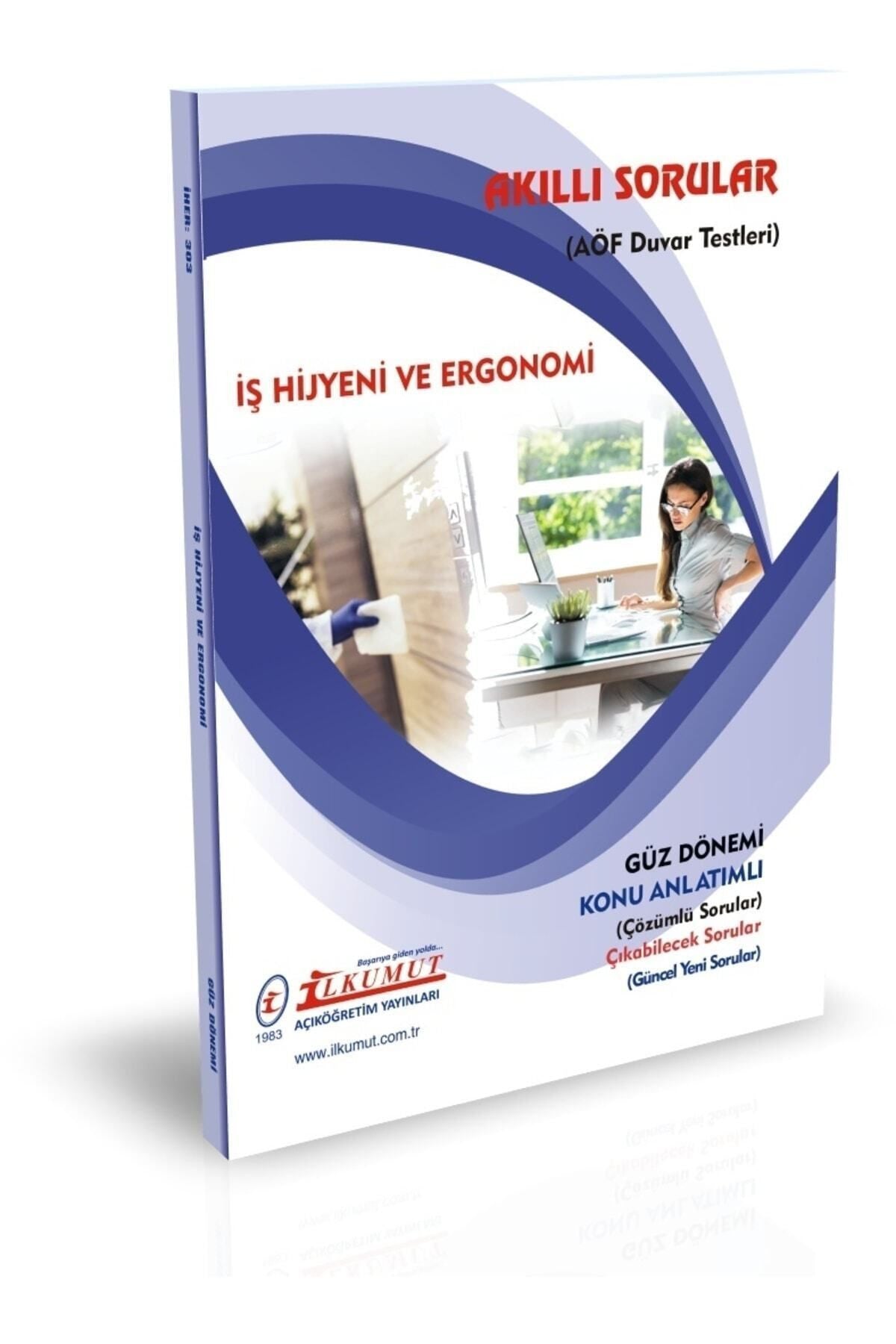 İlkumut Yayınları - İş Hijyeni ve Ergonomi (Konu Anlatımlı ve Çözümlü Sorular) kitap kapağı