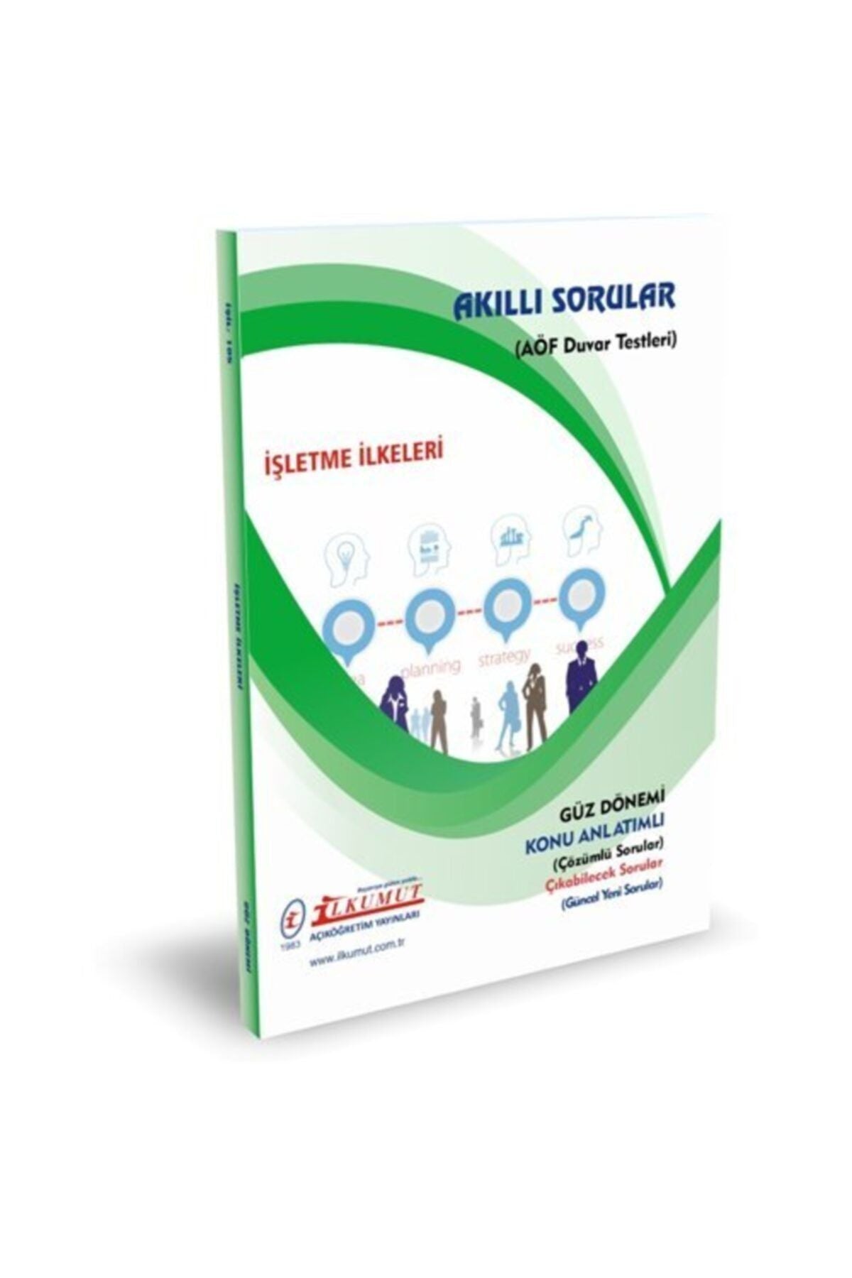 İlkumut Yayınları - İşletme İlkeleri - (Konu Anlatımlı ve Çözümlü Sorular) kitap kapağı