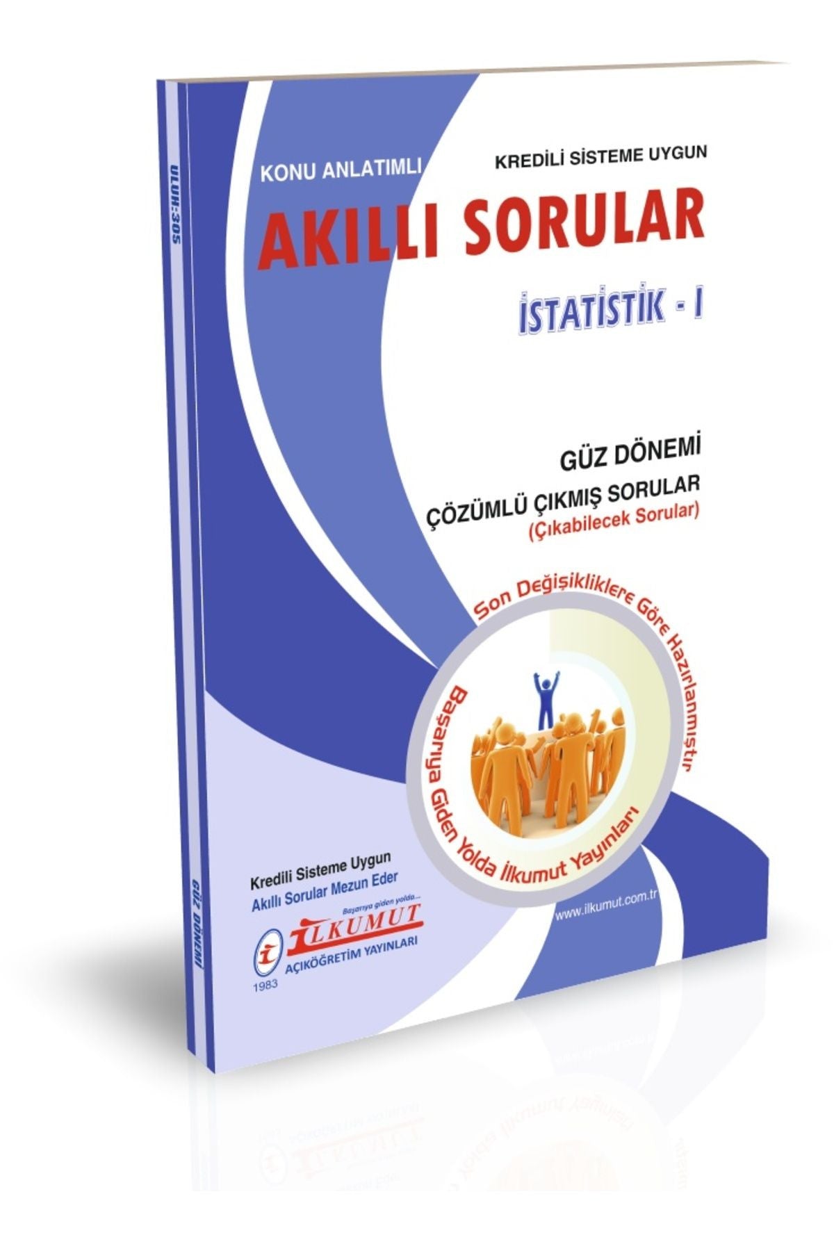 İlkumut Yayınları - İstatistik - I - (Konu Anlatımlı ve Çözümlü Sorular) kitap kapağı