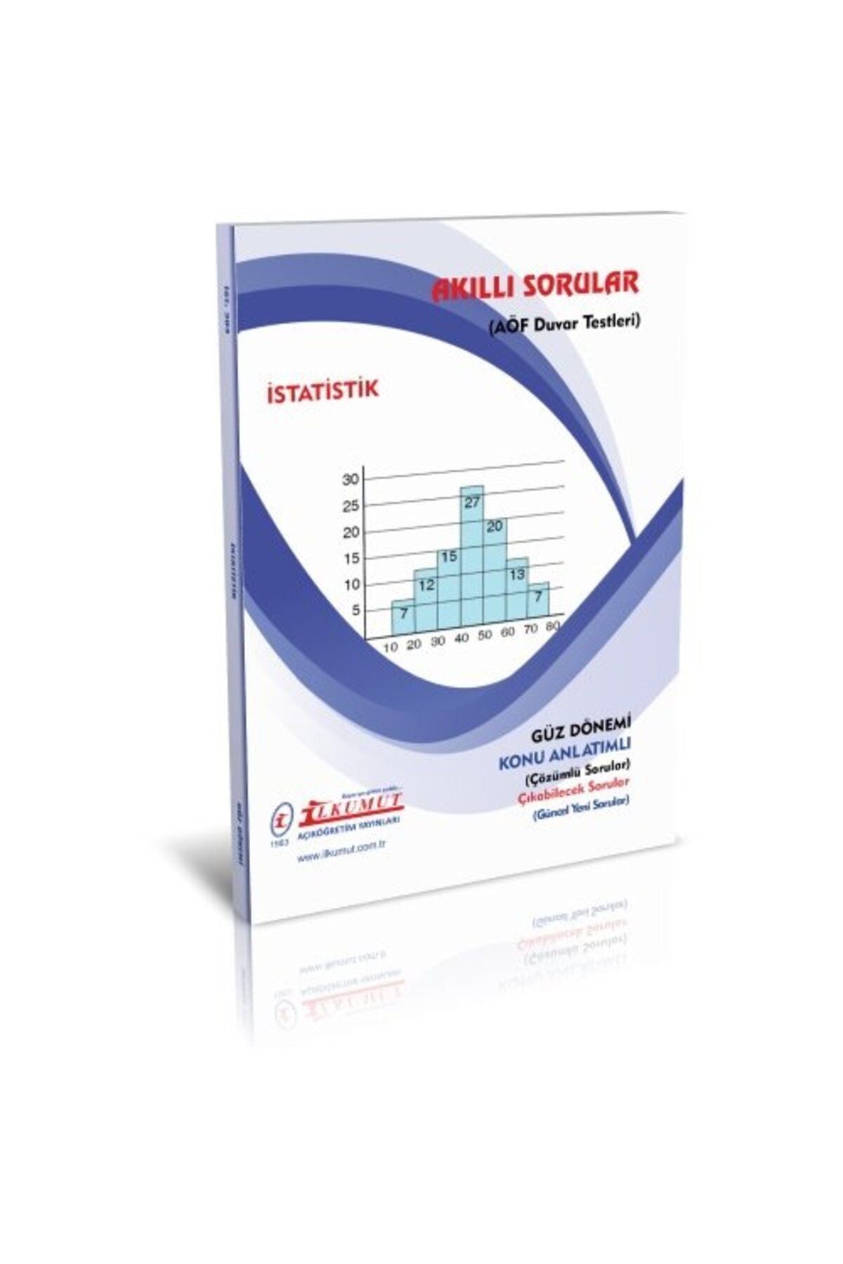 İlkumut Yayınları - İstatistik - (Konu Anlatımlı ve Çözümlü Sorular) kitap kapağı