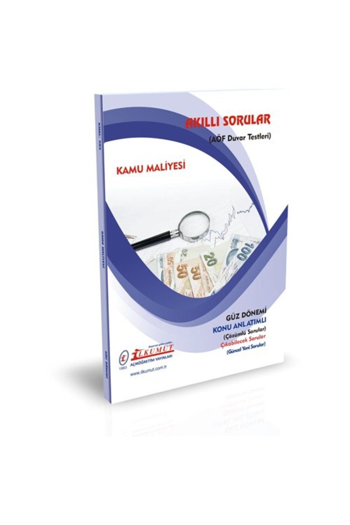İlkumut Yayınları - Kamu Maliyesi - (Konu Anlatımlı ve Çözümlü Sorular) kitap kapağı