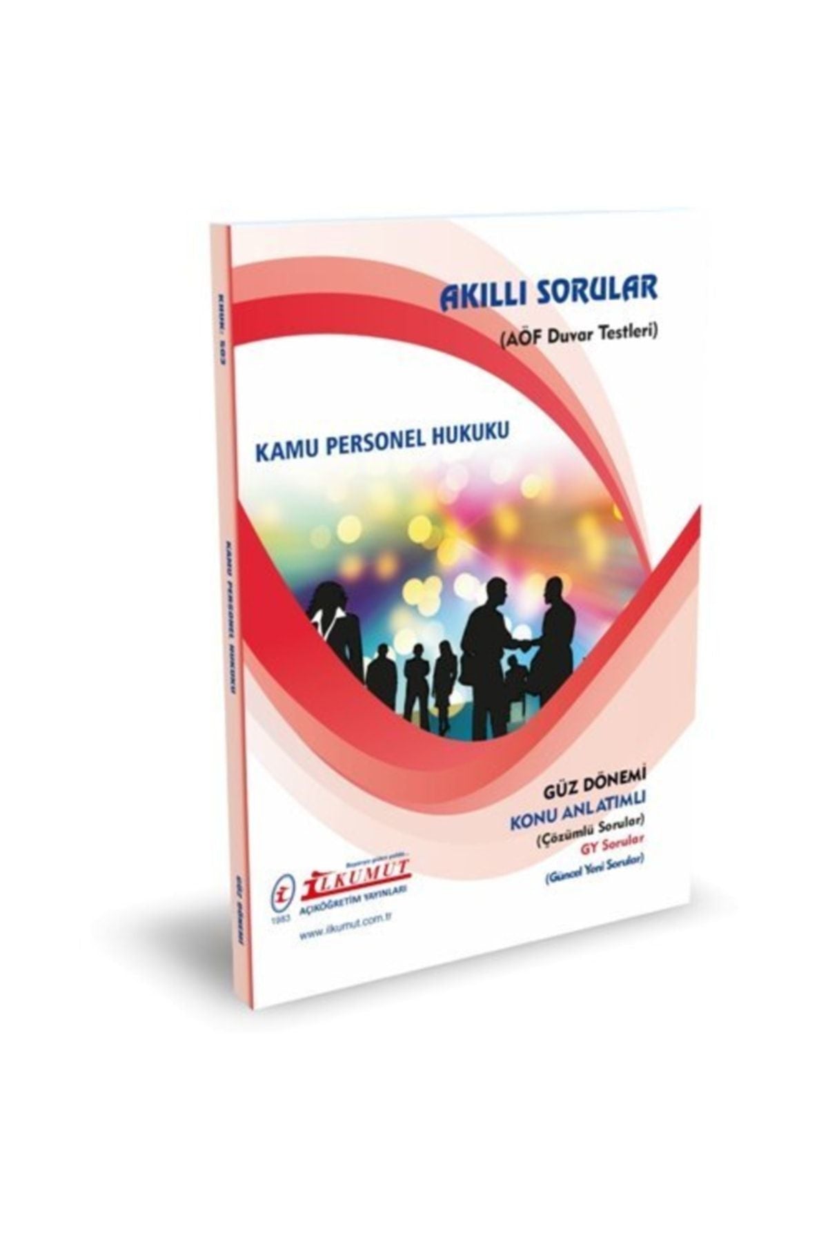 İlkumut Yayınları - Kamu Personel Hukuku - (Konu Anlatımlı ve Çözümlü Sorular) kitap kapağı