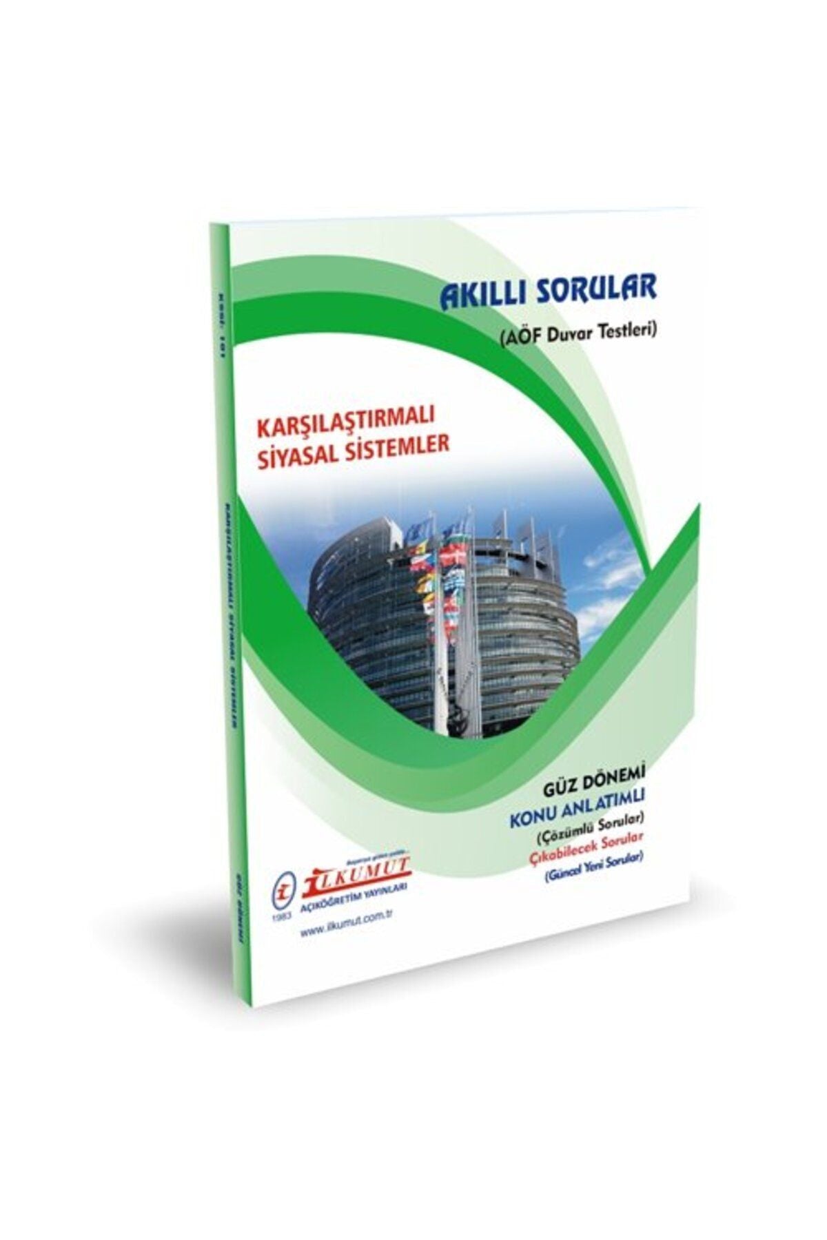 İlkumut Yayınları - Karşılaştırmalı Siyasal Sistemler - (Konu Anlatımlı ve Çözümlü Sorular) kitap kapağı