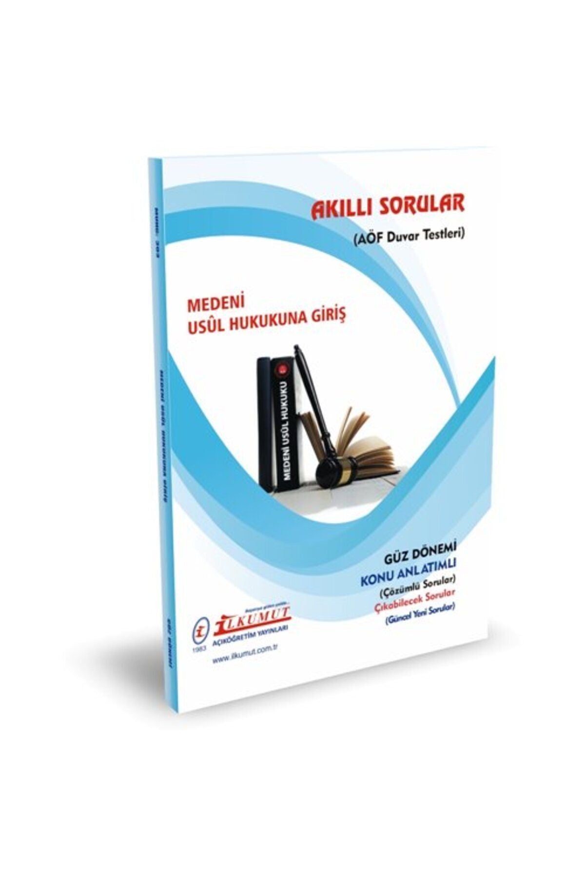 İlkumut Yayınları - Medeni Usül Hukukuna Giriş - (Konu Anlatımlı ve Çözümlü Sorular) kitap kapağı