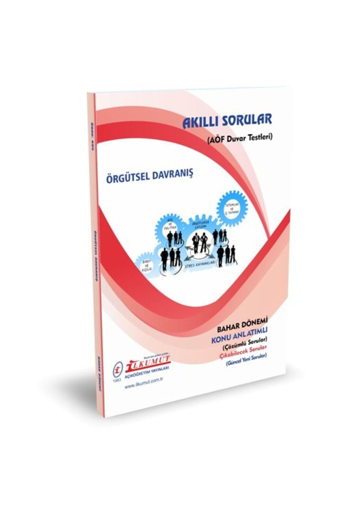 İlkumut Yayınları - Örgütsel Davranış - (Konu Anlatımlı ve Çözümlü Sorular) kitap kapağı