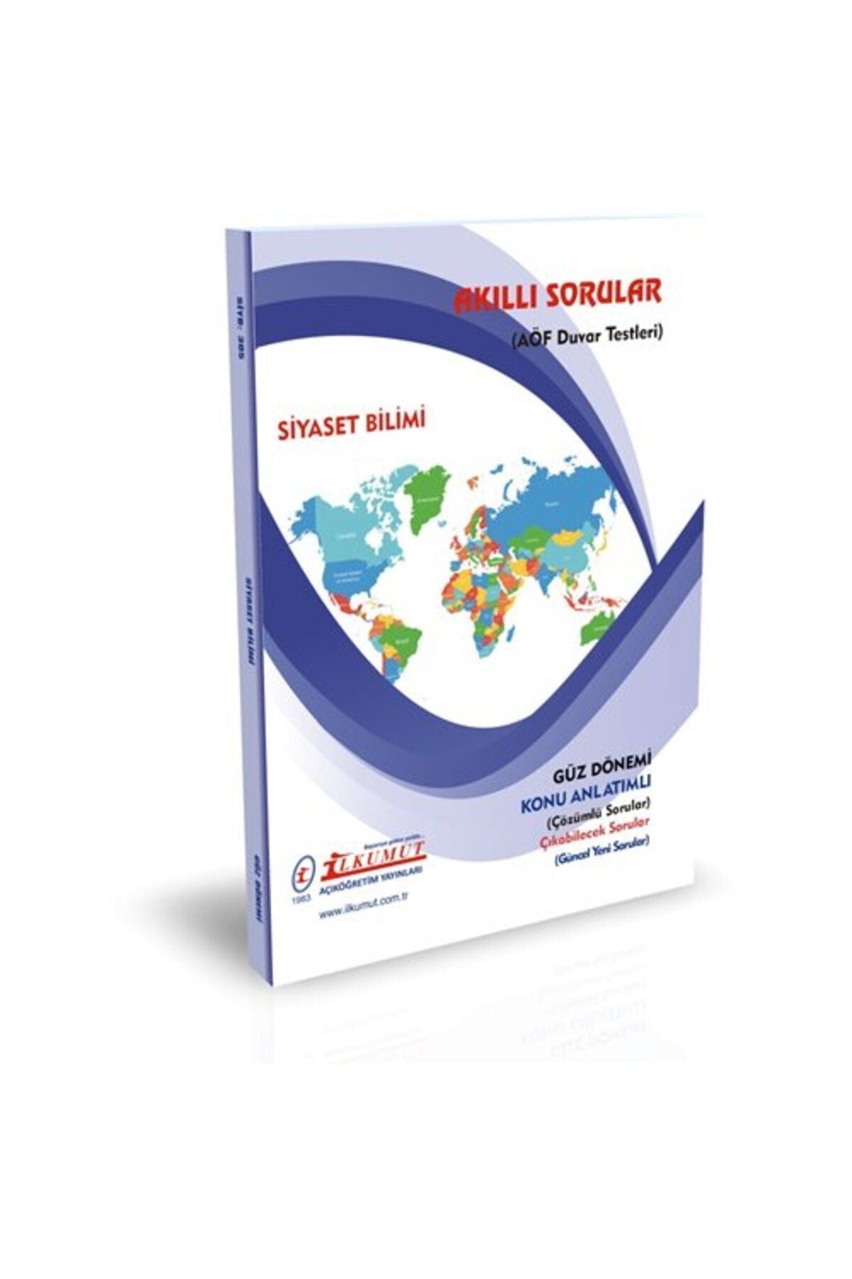 İlkumut Yayınları - Siyaset Bilimi - (Konu Anlatımlı ve Çözümlü Sorular) kitap kapağı