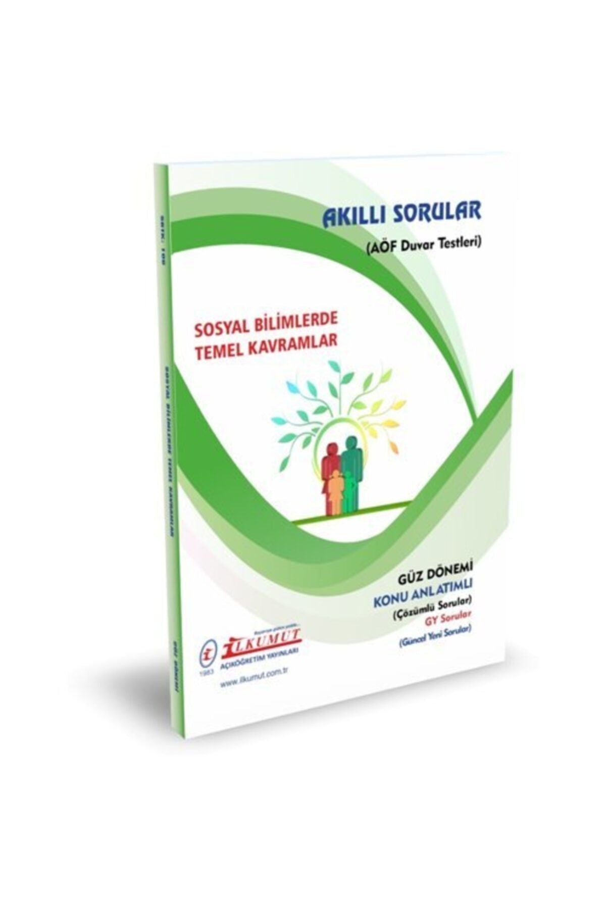 İlkumut Yayınları - Sosyal Bilimlerde Temel Kavramlar (Konu Anlatımlı ve Çözümlü Sorular) kitap kapağı