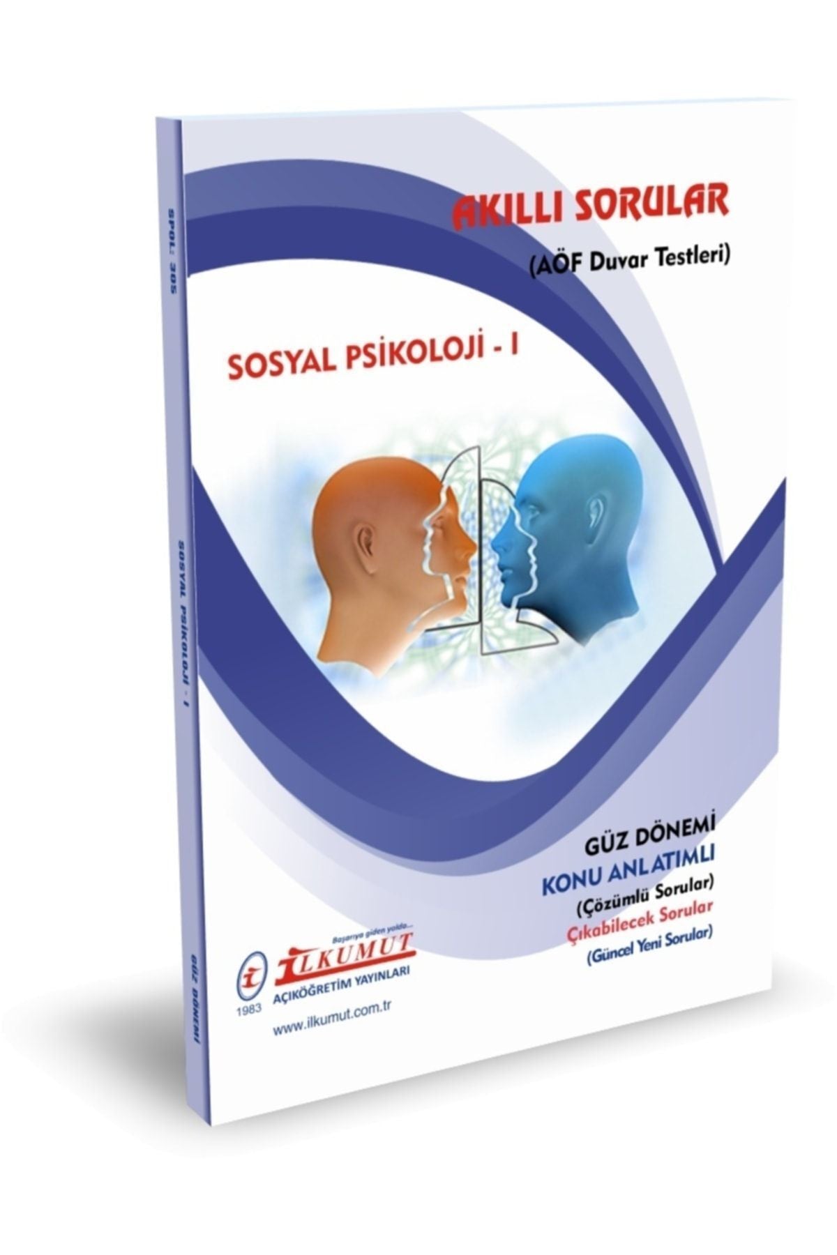 İlkumut Yayınları - Sosyal Psikoloji - I - (Konu Anlatımlı ve Çözümlü Sorular) kitap kapağı