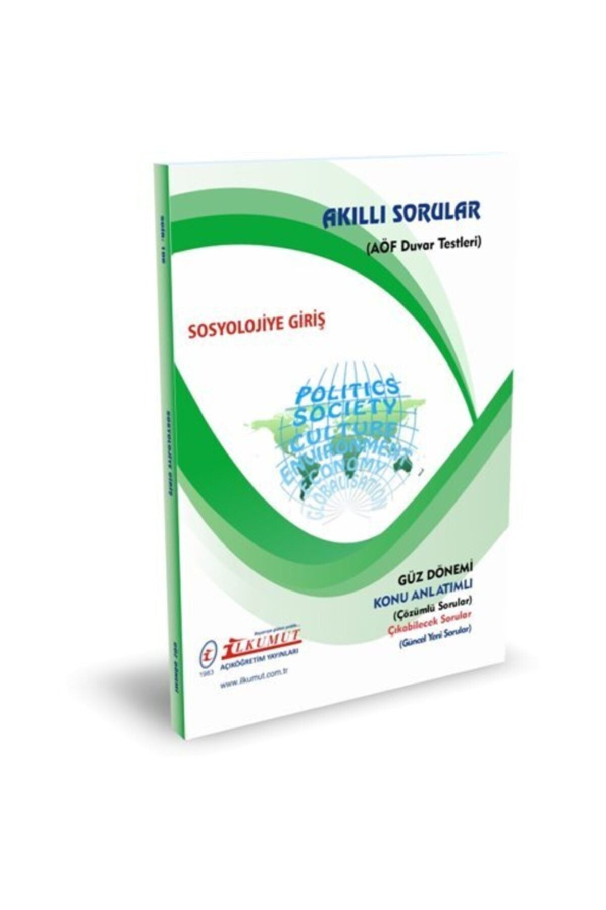 İlkumut Yayınları - Sosyolojiye Giriş - (Konu Anlatımlı ve Çözümlü Sorular) kitap kapağı