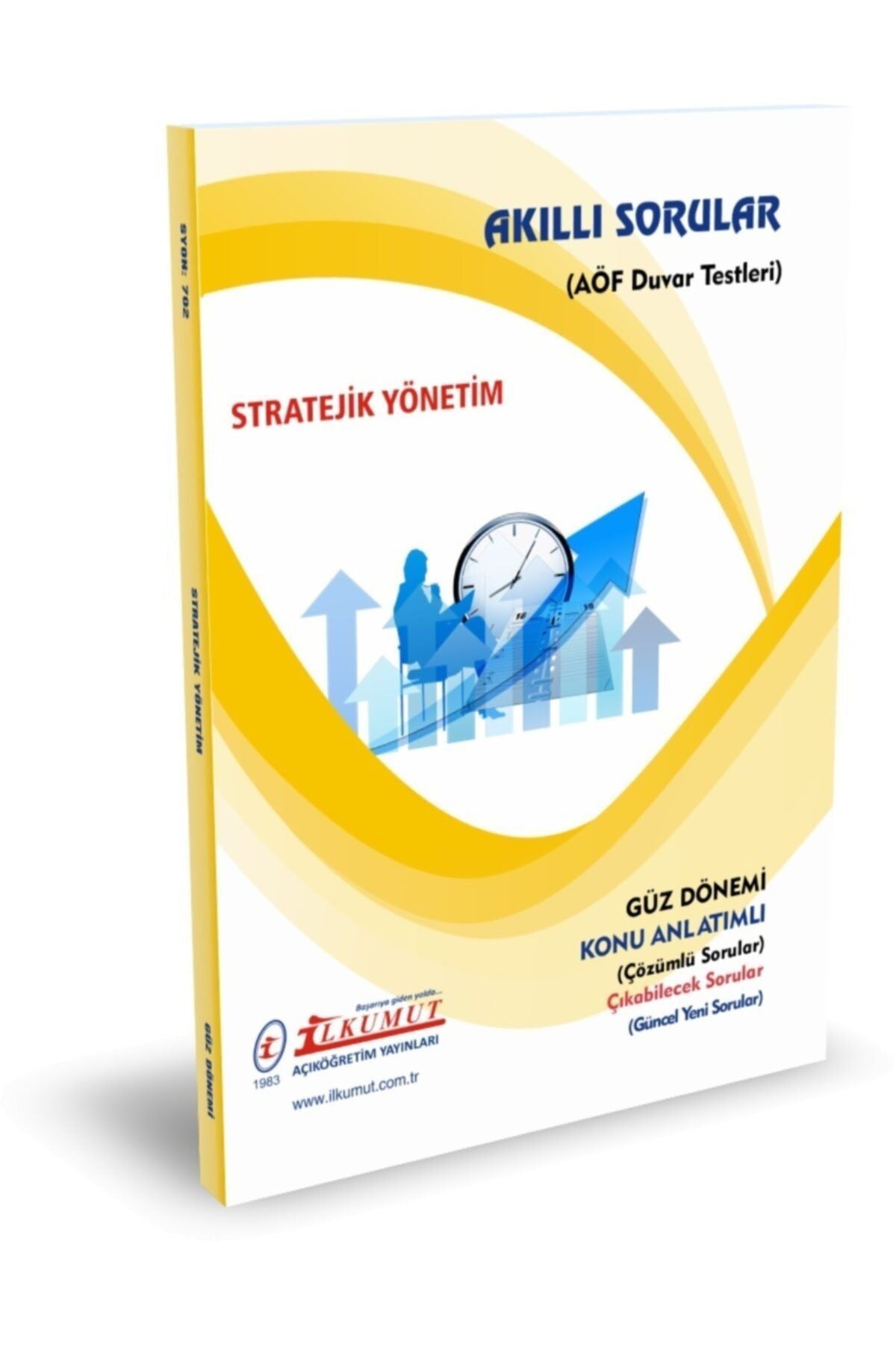İlkumut Yayınları - Stratejik Yönetim - (Konu Anlatımlı ve Çözümlü Sorular) kitap kapağı