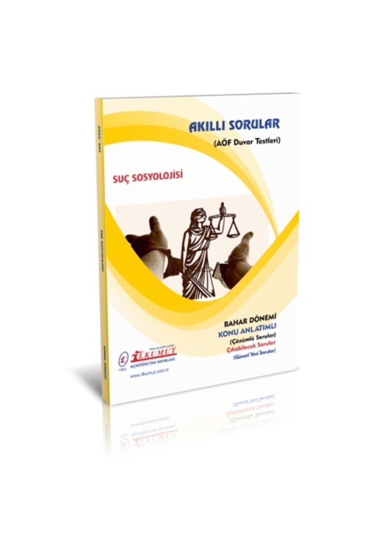 İlkumut Yayınları - Suç Sosyolojisi (Konu Anlatımlı ve Çözümlü Sorular) kitap kapağı