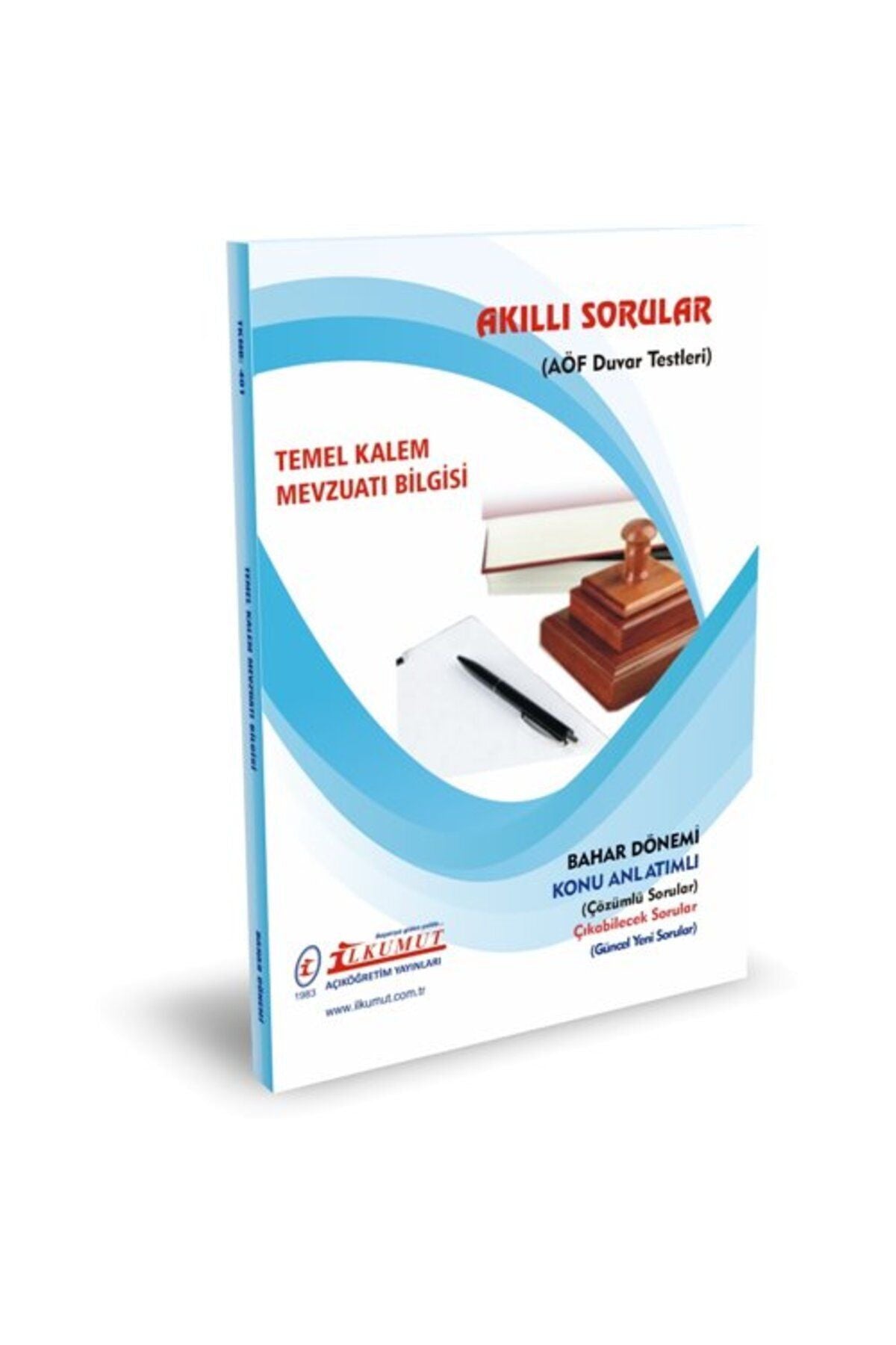 İlkumut Yayınları - Temel Kalem Mevzuatı Bilgisi - (Konu Anlatımlı ve Çözümlü Sorular) kitap kapağı