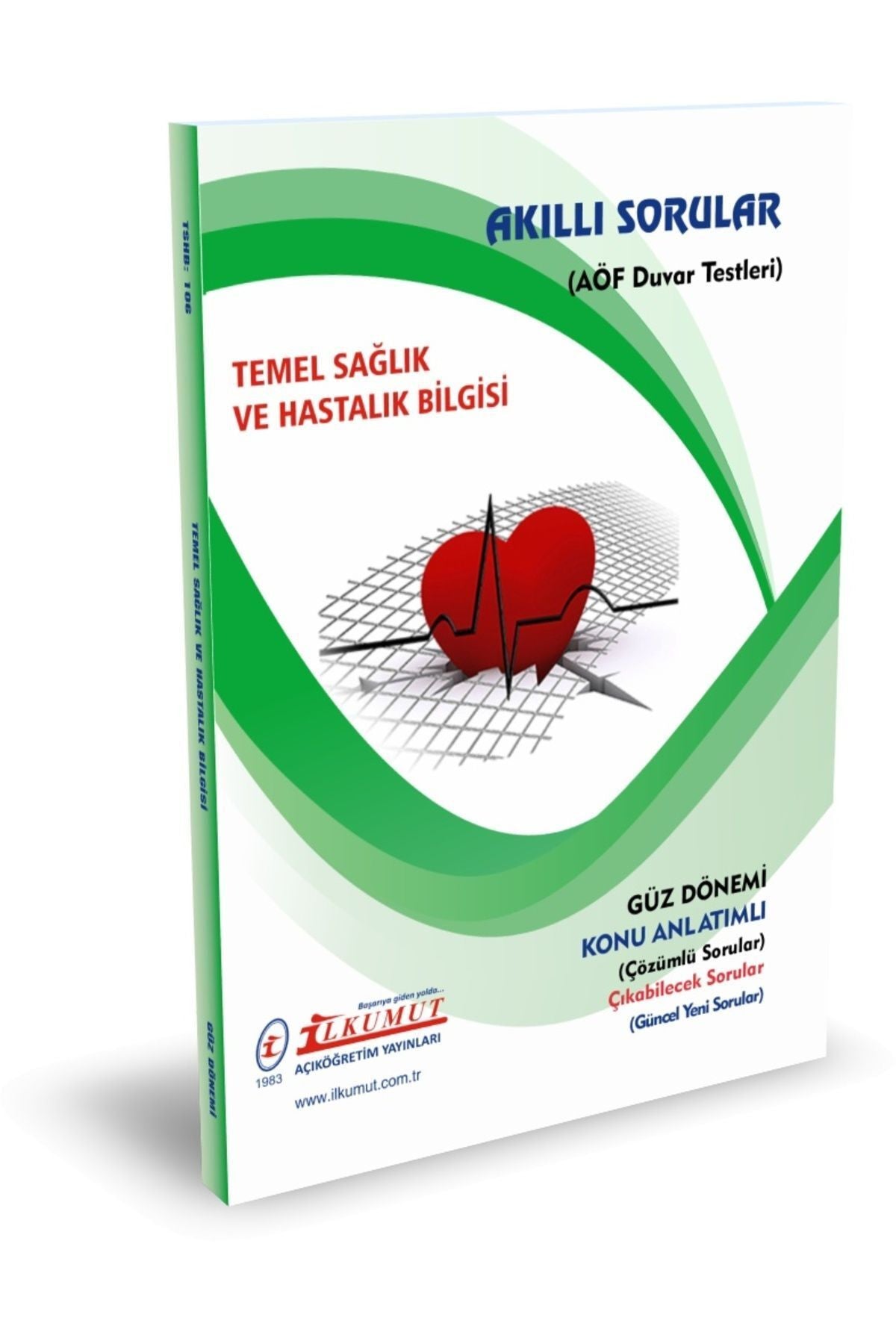 İlkumut Yayınları - Temel Sağlık ve Hastalık Bilgisi - (Konu Anlatımlı ve Çözümlü Sorular) kitap kapağı