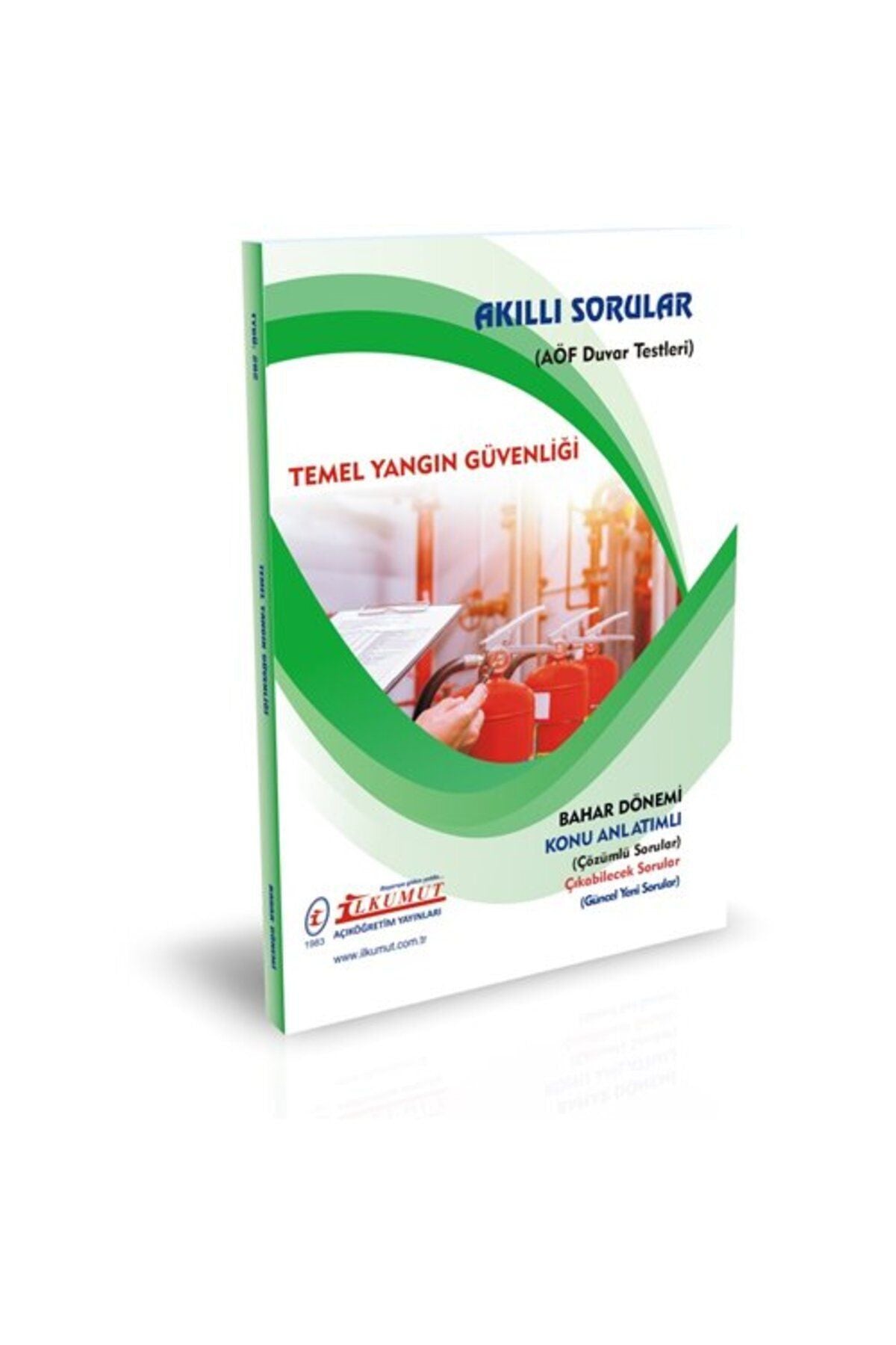 İlkumut Yayınları - Temel Yangın Güvenliği - (Konu Anlatımlı ve Çözümlü Sorular) kitap kapağı