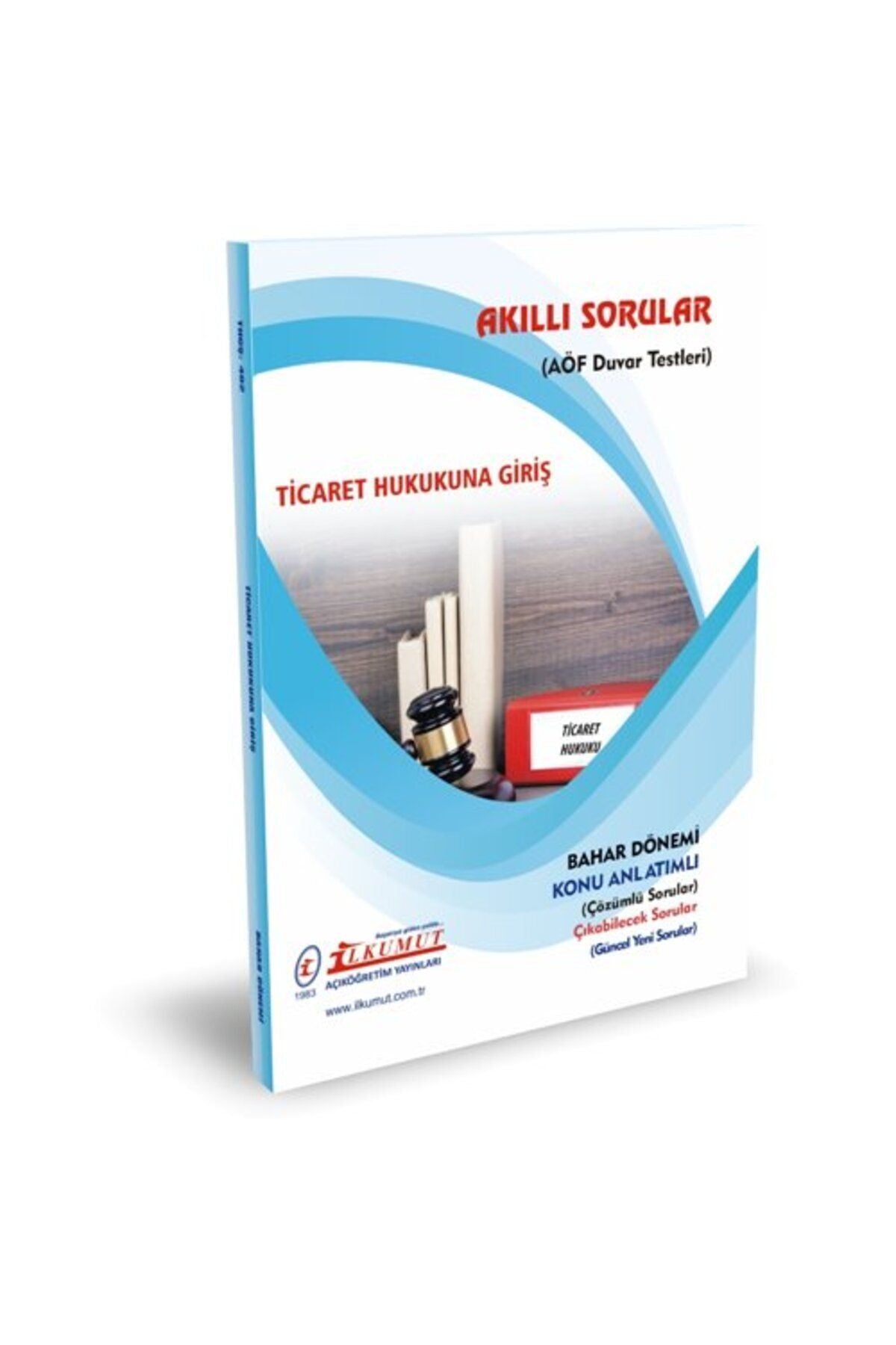 İlkumut Yayınları - Ticaret Hukukuna Giriş (Konu Anlatımlı ve Çözümlü Sorular) kitap kapağı
