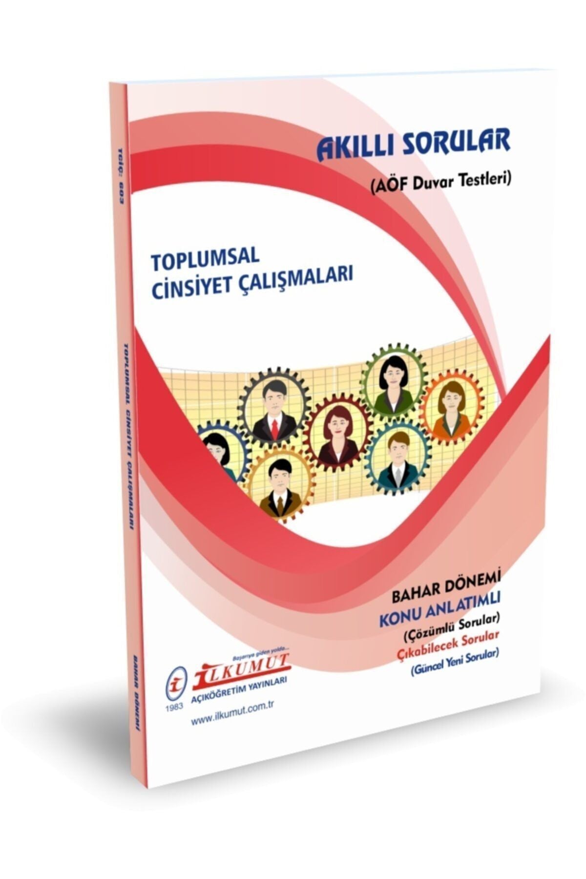 İlkumut Yayınları - Toplumsal Cinsiyet Çalışmaları (Konu Anlatımlı ve Çözümlü Sorular) kitap kapağı