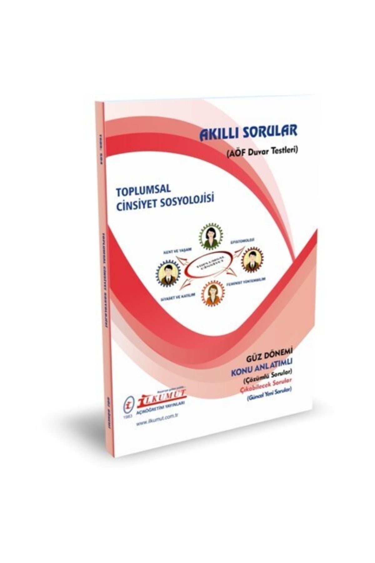 İlkumut Yayınları - Toplumsal Cinsiyet Sosyolojisi (Konu Anlatımlı ve Çözümlü Sorular) kitap kapağı