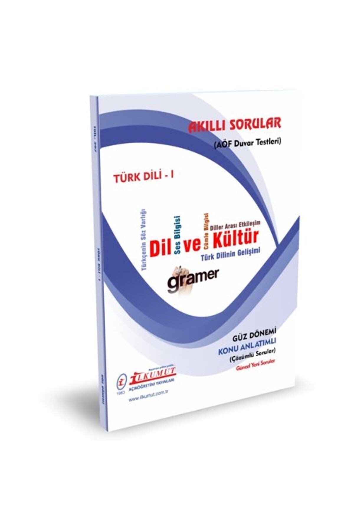 İlkumut Yayınları - Türk Dili - I - (Konu Anlatımlı ve Çözümlü Sorular) kitap kapağı
