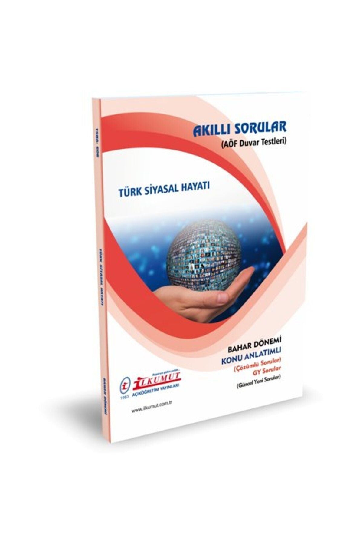 İlkumut Yayınları - Türk Siyasal Hayatı (Konu Anlatımlı ve Çözümlü Sorular) kitap kapağı