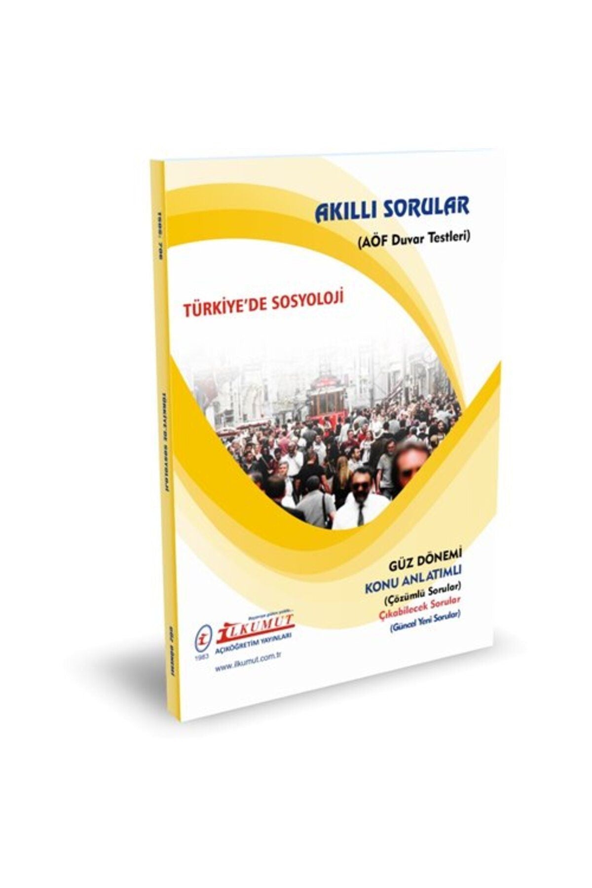 İlkumut Yayınları - Türkiye'De Sosyoloji - (Konu Anlatımlı ve Çözümlü Sorular) kitap kapağı