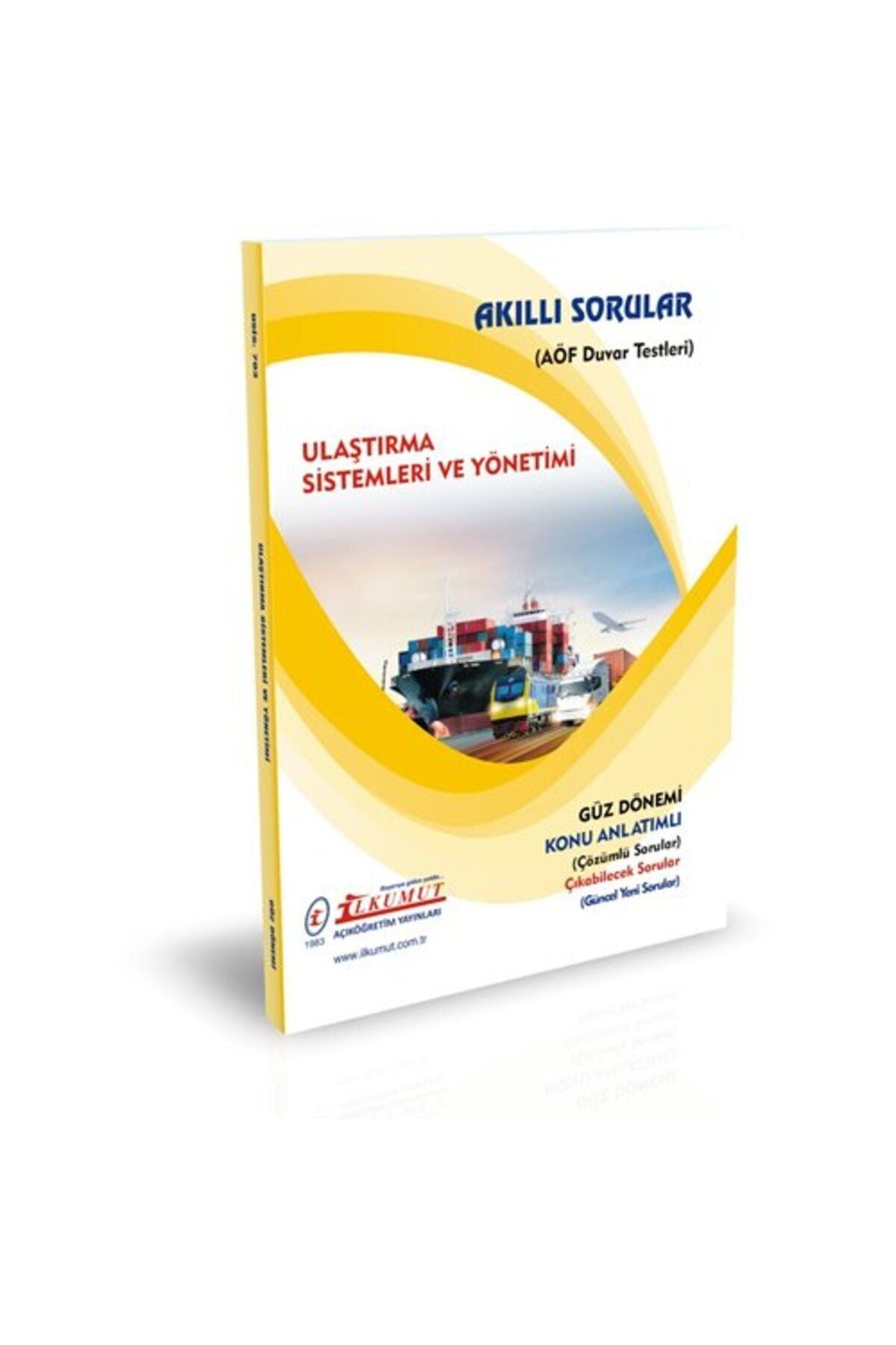 İlkumut Yayınları - Ulaştırma Sistemleri ve Yönetimi - (Konu Anlatımlı ve Çözümlü Sorular) kitap kapağı