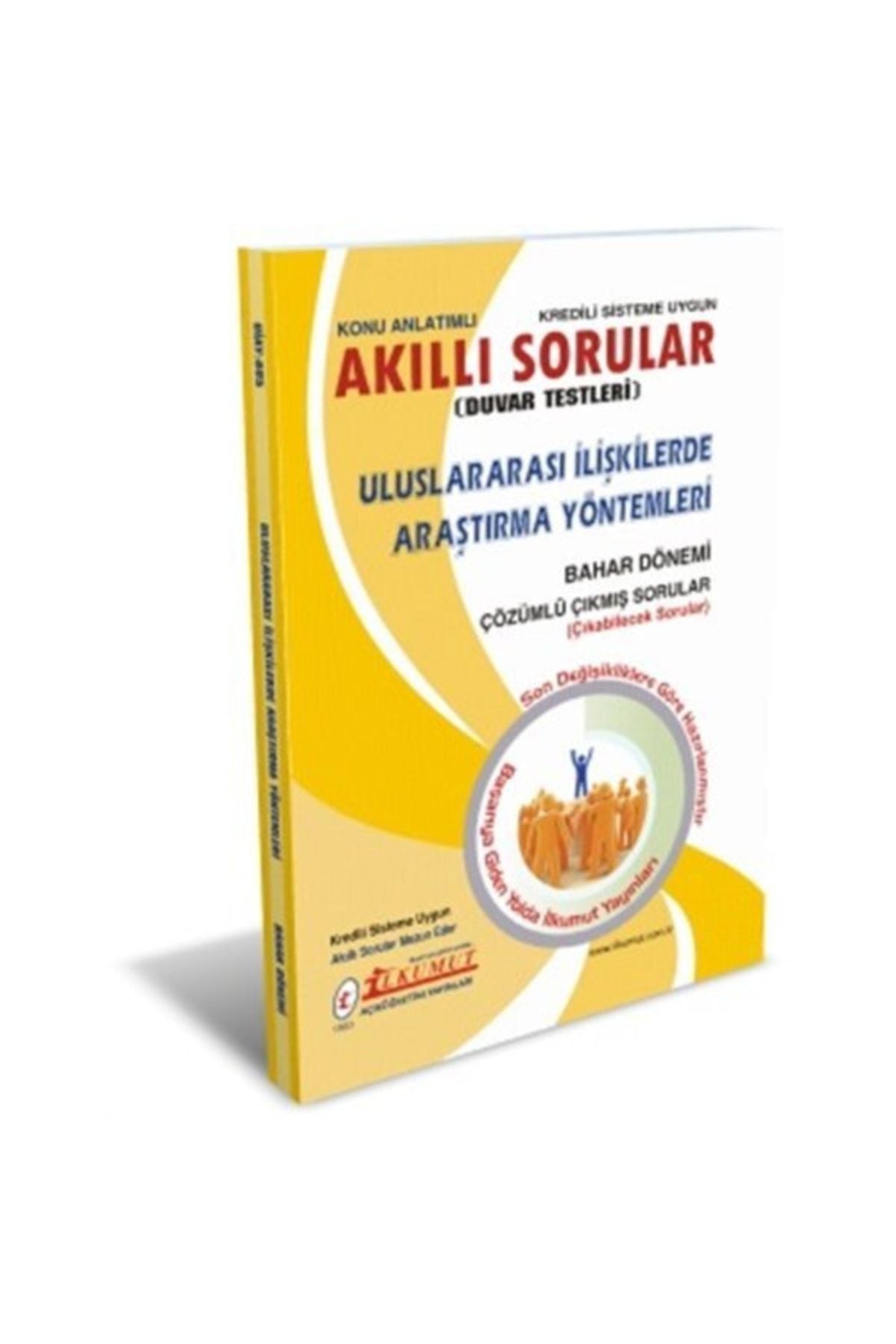 İlkumut Yayınları - Uluslararası İlişkilerde Araştırma Yöntemleri - (Konu Anlatımlı ve Çözümlü Sorular) kitap kapağı