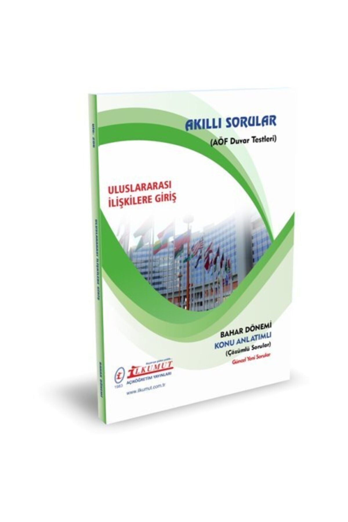 İlkumut Yayınları - Uluslararası İlişkilere Giriş - (Konu Anlatımlı ve Çözümlü Sorular) kitap kapağı
