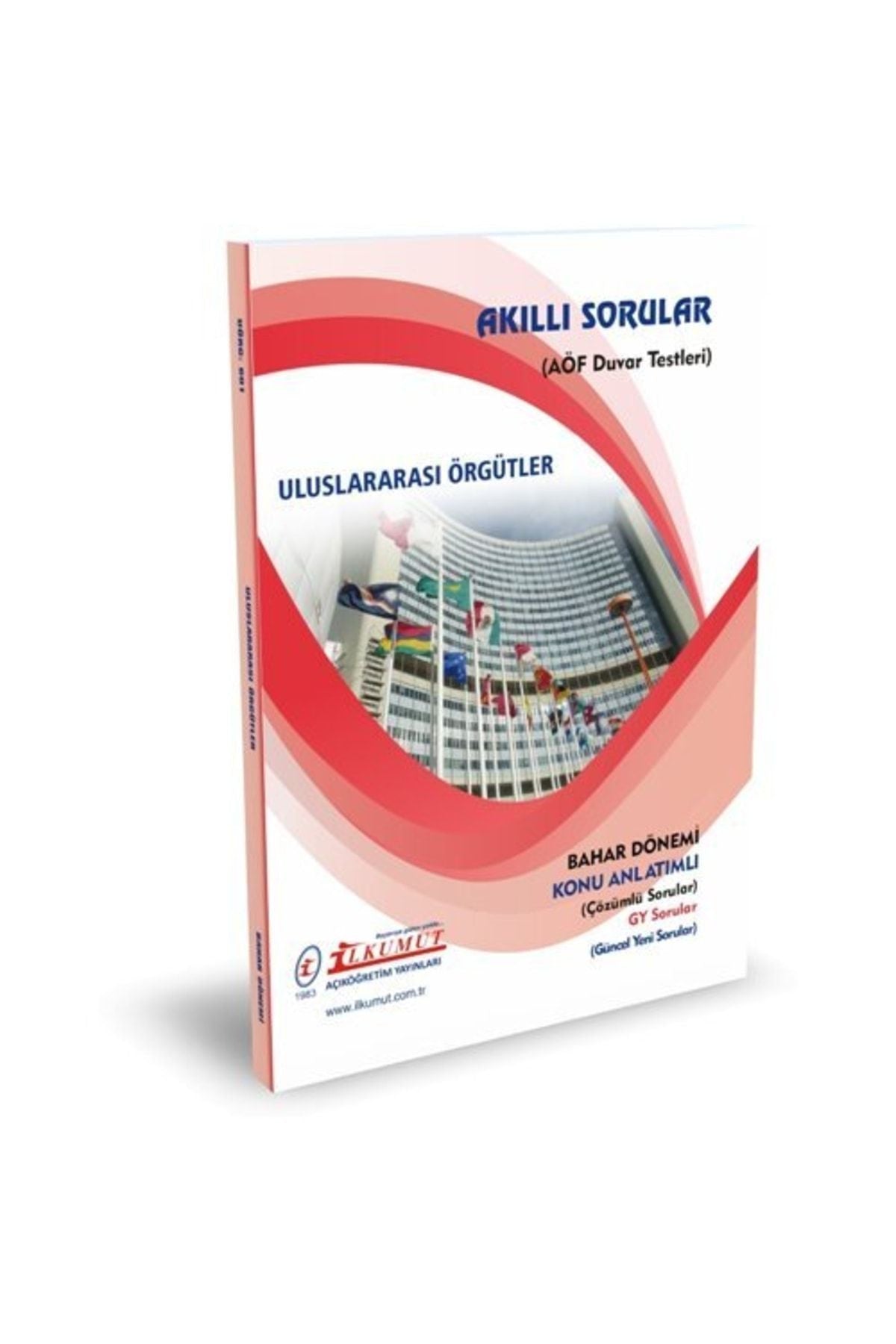 İlkumut Yayınları - Uluslararası Örgütler - (Konu Anlatımlı ve Çözümlü Sorular) kitap kapağı