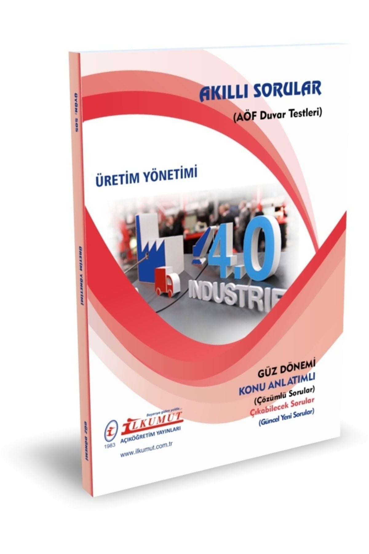 İlkumut Yayınları - Üretim Yönetimi - (Konu Anlatımlı ve Çözümlü Sorular) kitap kapağı