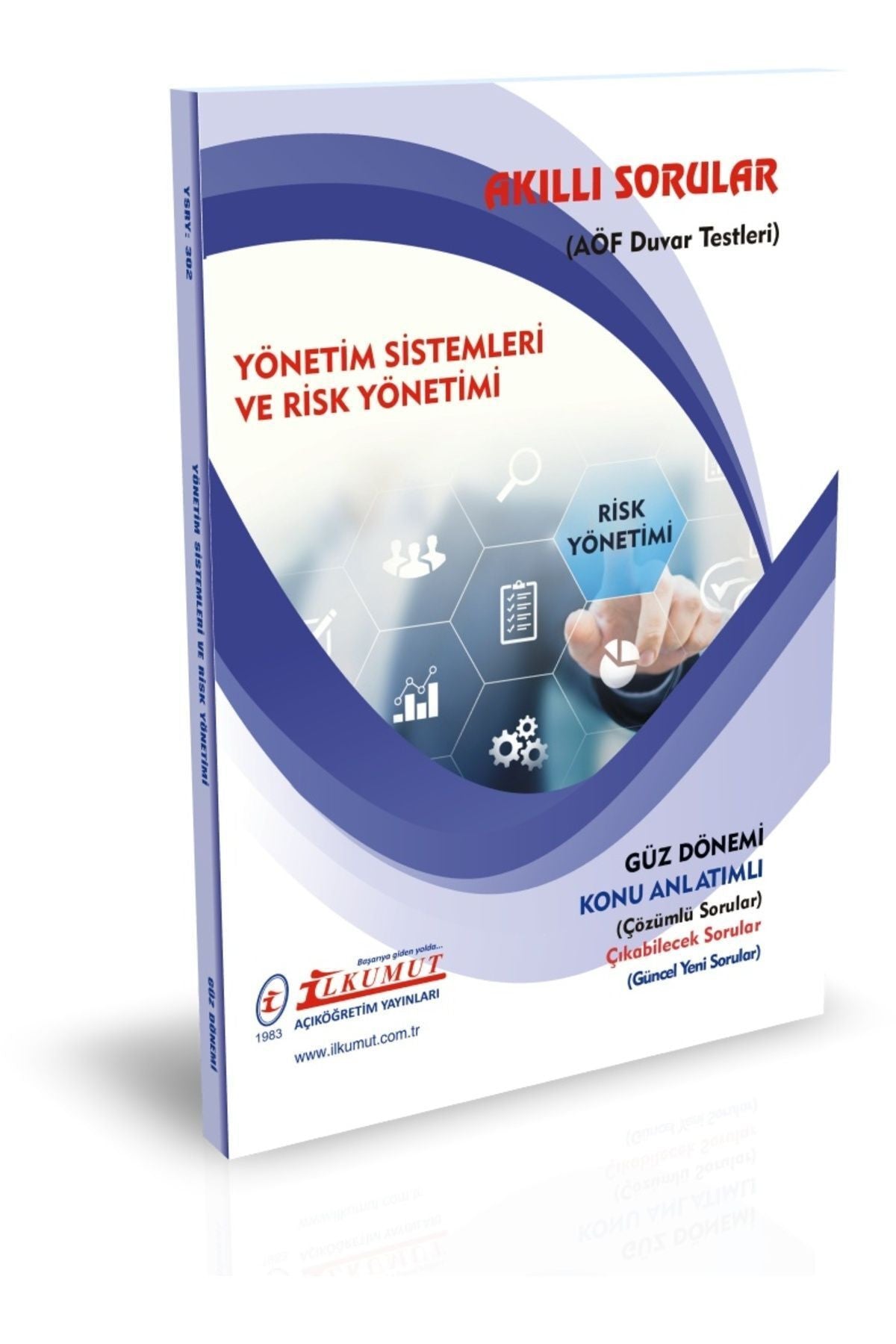 İlkumut Yayınları - Yönetim Sistemleri ve Risk Yönetimi (Konu Anlatımlı ve Çözümlü Sorular) kitap kapağı