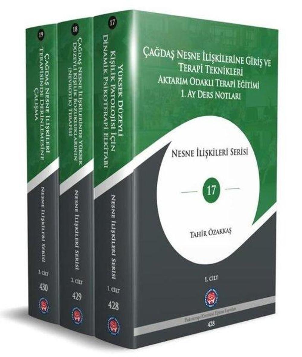 Aktarım Odaklı Terapi Eğitimi Ders Notları Seti - 3 Kitap Takım | Psikoterapi Enstitüsü