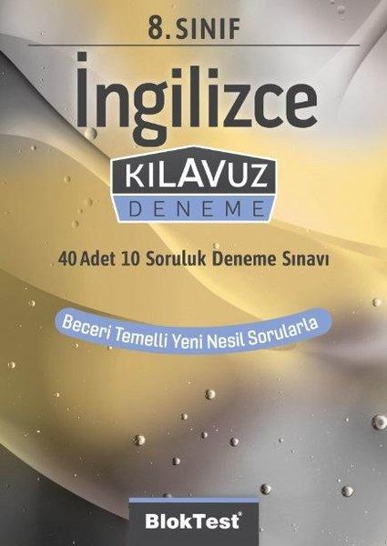 8.Sınıf  İngilizce Kılavuz Deneme | Bloktest Yayınları (İnce Kapak)  - Resim 1