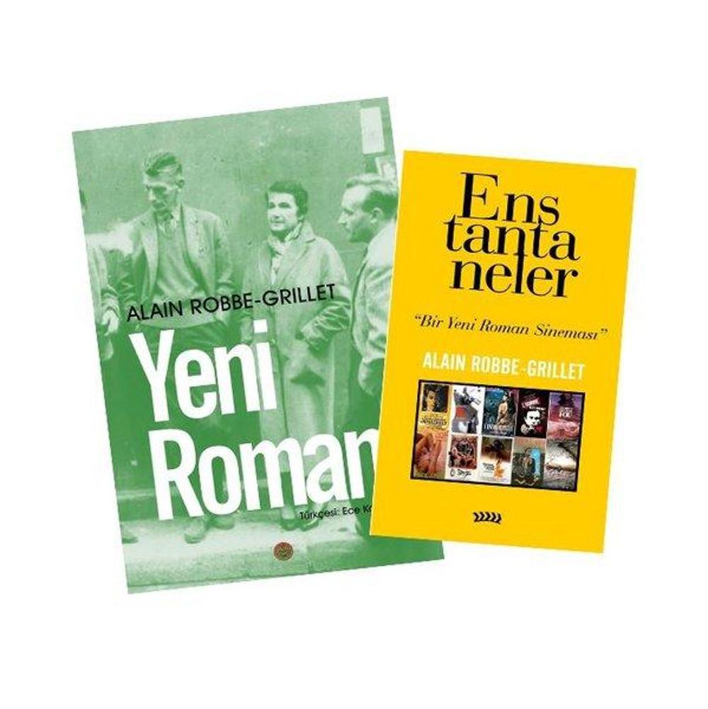 Alain Robbe - Grillet Seti - 2 Kitap Takım | Kafe Kültür Yayıncılık