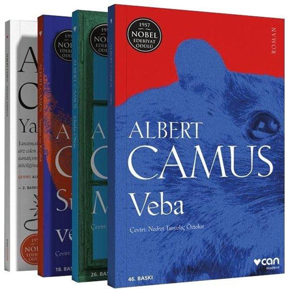 Albert Camus Seti - 4 Kitap Takım | Can Yayınları