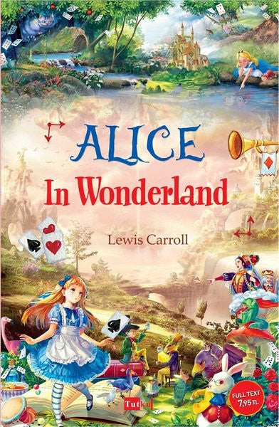 Alice In Wonderland - Lewis Carroll kitap kapağı