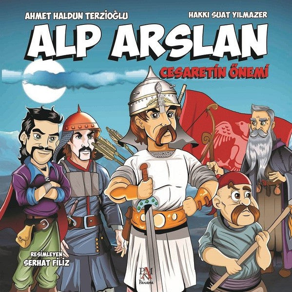 Alp Arslan-Cesaretin Önemi - Ahmet Haldun Terzioğlu kitap kapağı