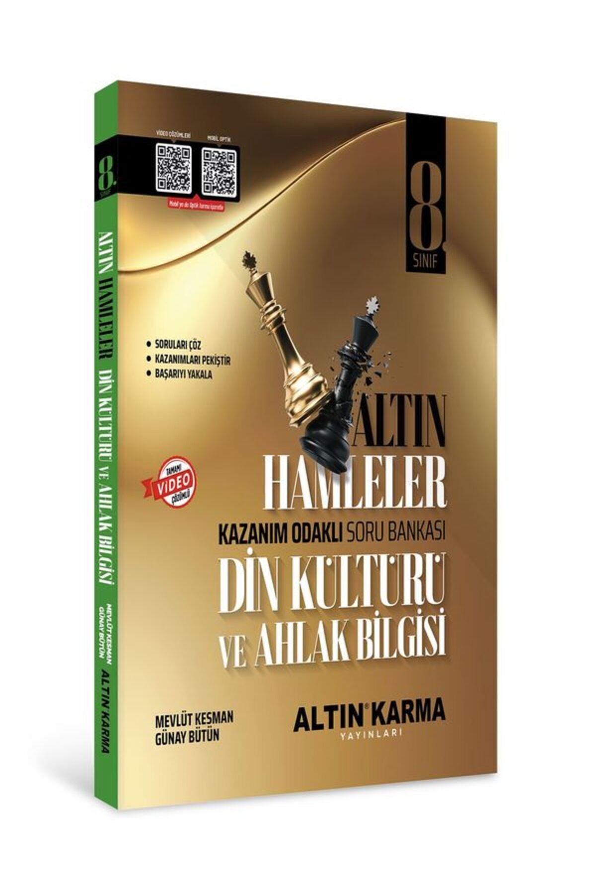 Altın Karma Yayınları 8.Sınıf Din Kültürü Yeni Nesil Lgs Soru Bankası - Kolektif kitap kapağı