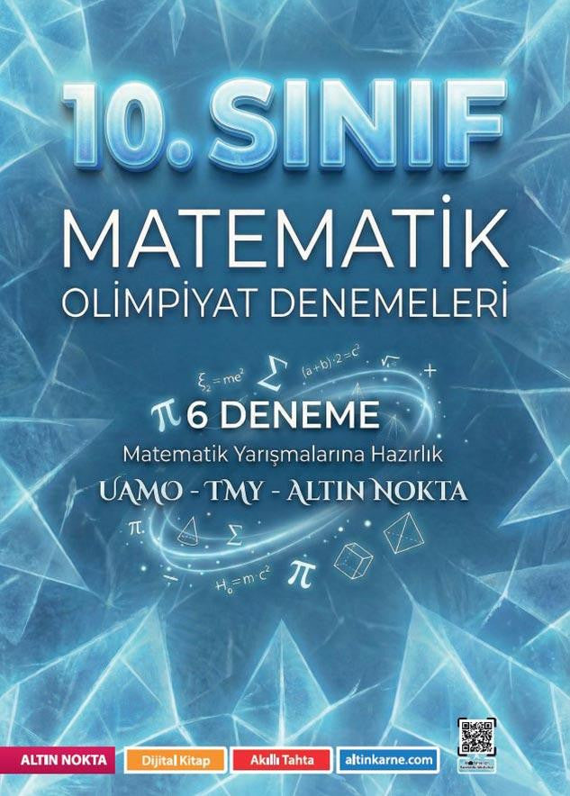 Altın Nokta Yayınları 10. Sınıf Matematik Olimpiyat Denemeleri 6 Deneme kitap kapağı