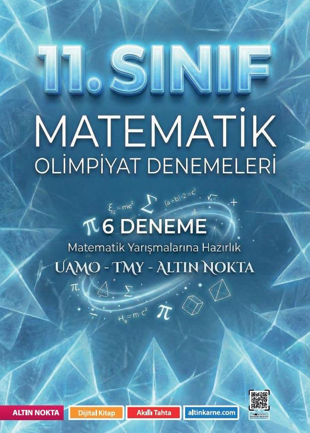 Altın Nokta Yayınları 11. Sınıf Matematik Olimpiyat Denemeleri 6 Deneme kitap kapağı