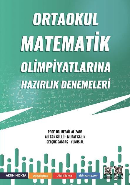Altın Nokta Yayınları Ortaokul Matematik Olimpiyatlarına Hazırlık Denemeleri kitap kapağı