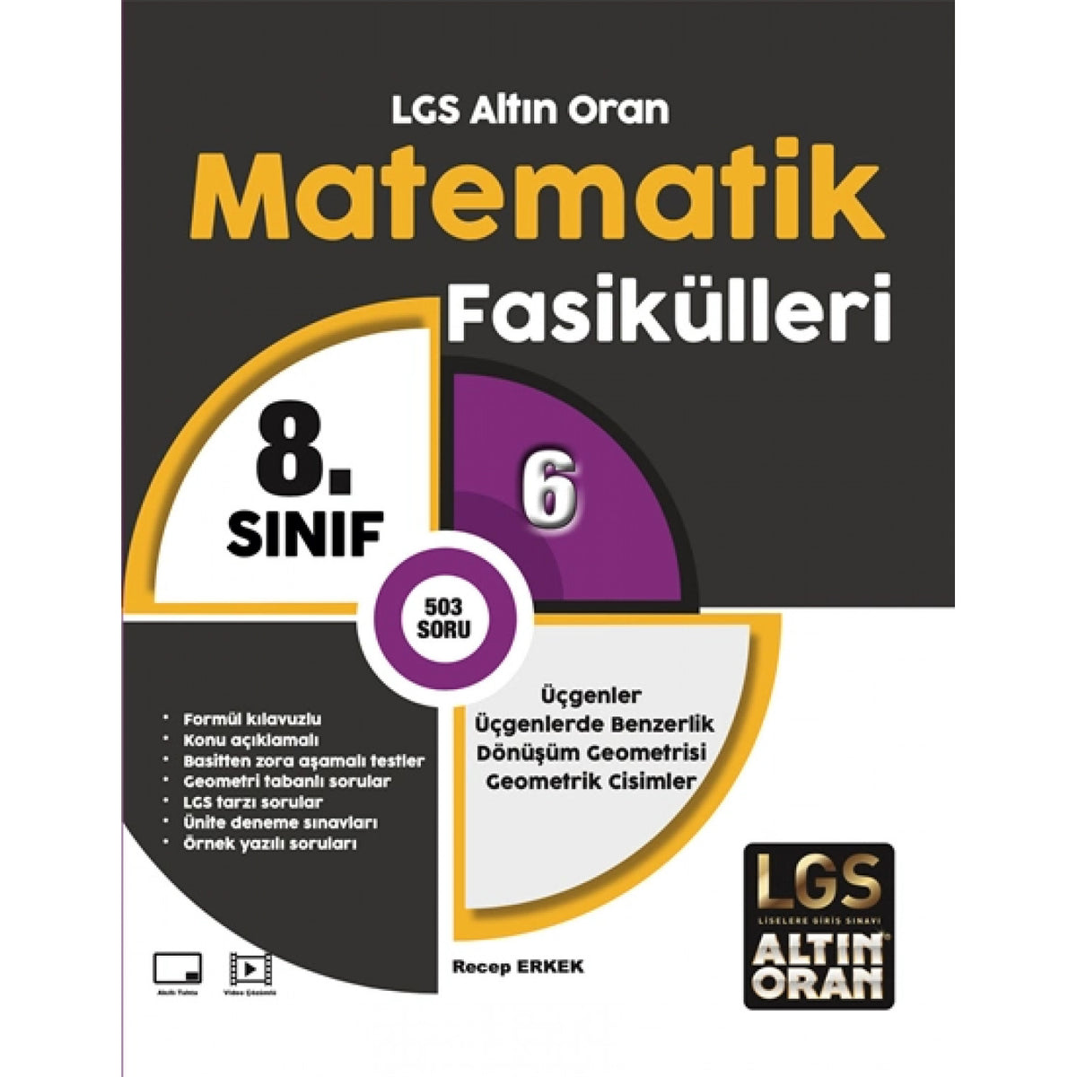 Altın Oran 8.SINIF Matematik 6.Fasikül Üçgenlerde Üçgenlerde Benzerlik kitap kapağı