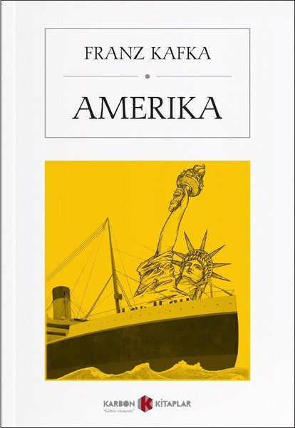 Amerika - Franz Kafka kitap kapağı