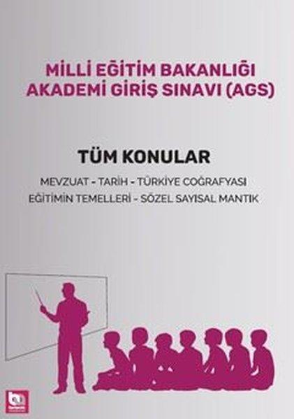 Milli Eğitim Bakanlığı Akademi Giriş Sınavı (AGS) Tüm Konular | Bankacılık Akademisi Yayınları (İnce Kapak)  - Resim 1