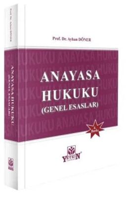Anayasa Hukuku Genel Esaslar - Ayhan Döner kitap kapağı