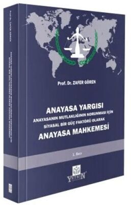 Anayasa Yargısı - Zafer Gören kitap kapağı