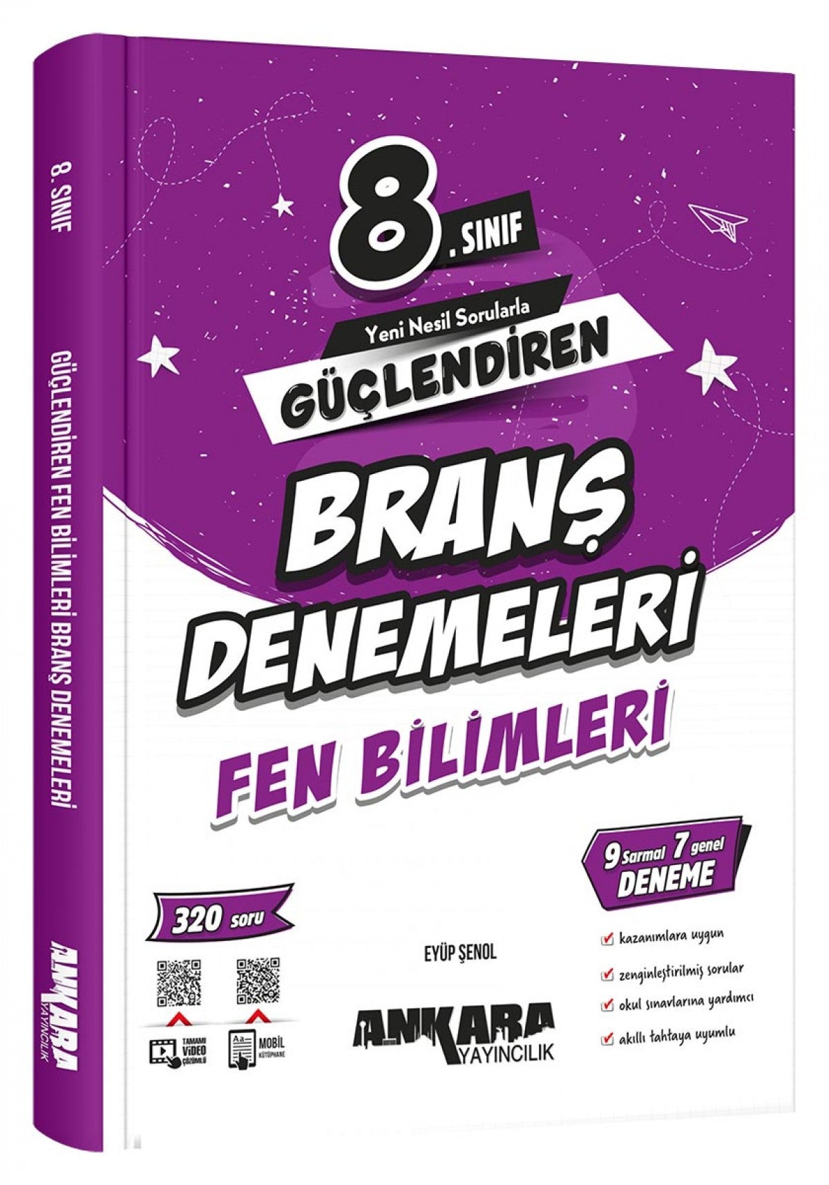 Ankara 2025 8. Sınıf Fen Bilimleri Branş Denemesi kitap kapağı