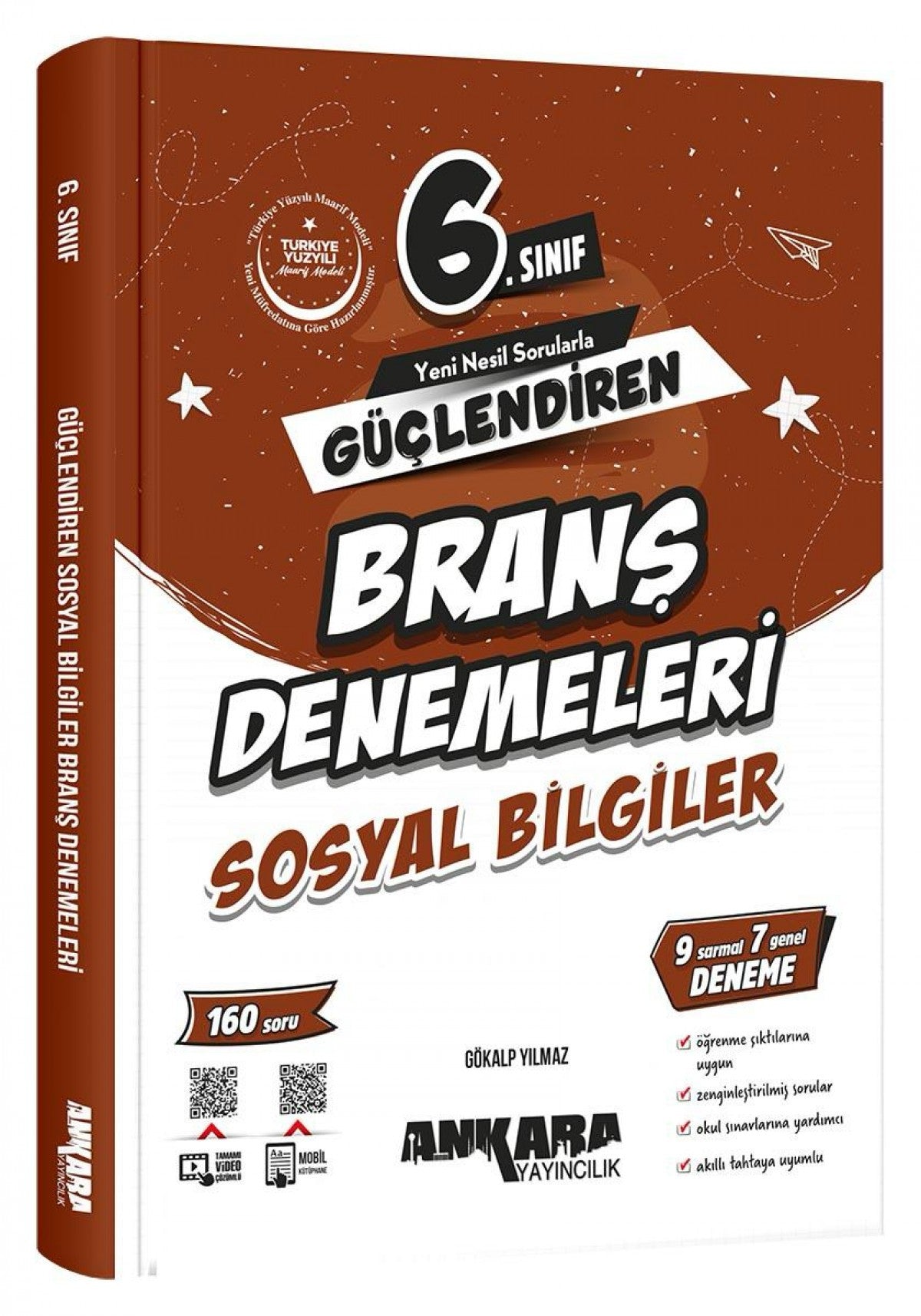 Ankara 2026 6. Sınıf Sosyal Bilgiler Branş Denemesi Güncel Müfredat kitap kapağı
