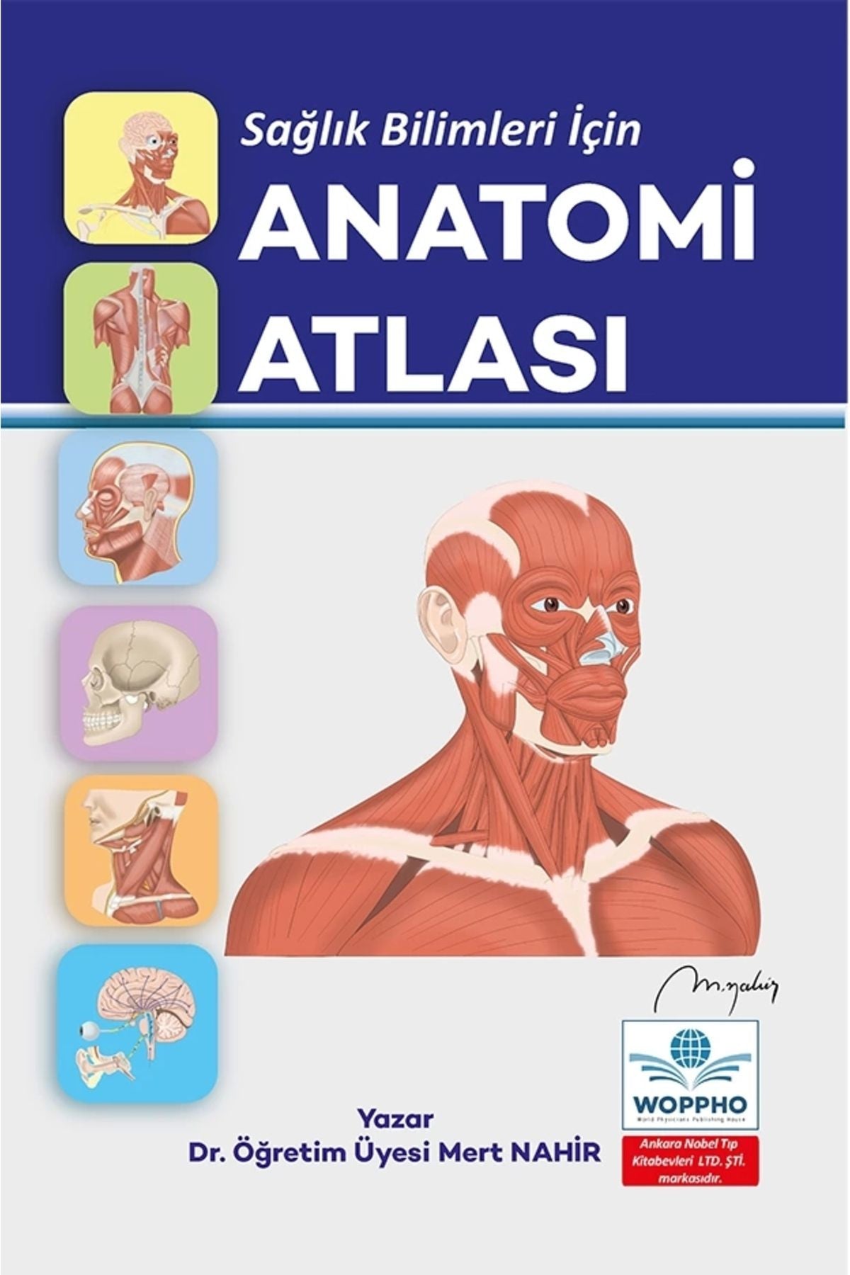 Anatomi Atlası kitap kapağı